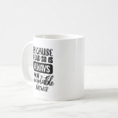 Funny Coffee Mok (Voorkant links)