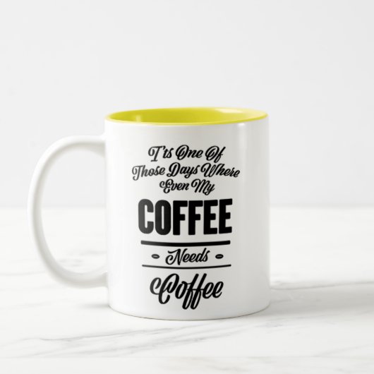 Funny Coffee Mok (Links)