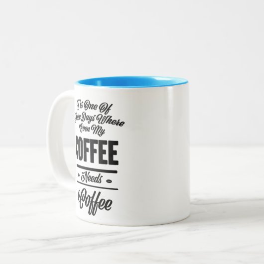 Funny Coffee Mok (Voorkant links)