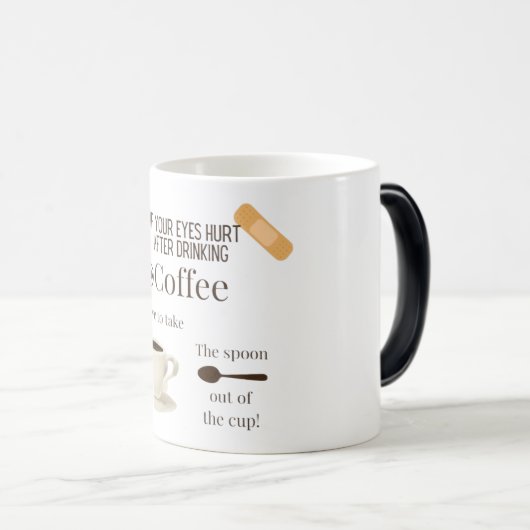 Funny Coffee Mok (Voorkant rechts)