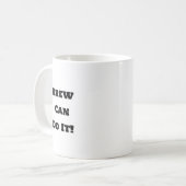 Funny Coffee Mok - Brouwmotivatie (Voorkant links)