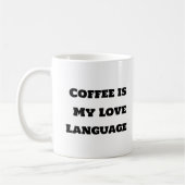 Funny Coffee Mok - Coffee Love Language (Links)