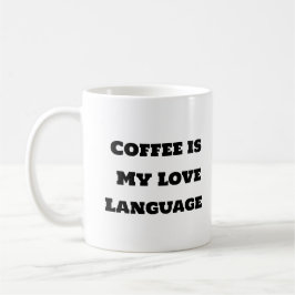 Funny Coffee Mok - Coffee Love Language