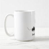 Funny Coffee Mok Curiosity Eyes - Smile (Links)