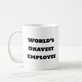 Funny Coffee Mok - de beste medewerker ter wereld