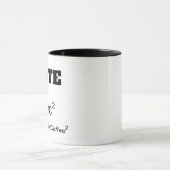 Funny Coffee Mok een wetenschapspun E=MC2. (Midden)