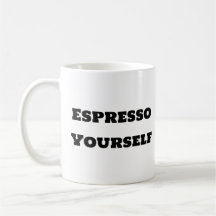 Funny Coffee Mok - Espresso uzelf