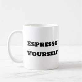 Funny Coffee Mok - Espresso uzelf