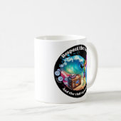 Funny coffee mok et respect oceaan (Voorkant rechts)