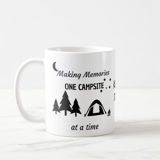 Funny Coffee Mok, Gepersonaliseerde Camping Coffee Koffiemok (Links)