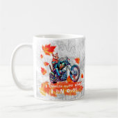 Funny coffee mok Ik koester elke bladgrijs (Links)