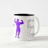 FUNNY COFFEE MOK, KOFFIE OM MOK VAN LIJST TE DOEN (Voorkant rechts)