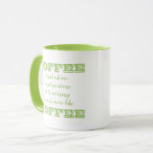 Funny Coffee Mok | Meer als koffie (Voorkant links)