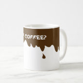 Funny Coffee-Mok met Fake Coffee-schijven Koffiemok (Voorkant rechts)