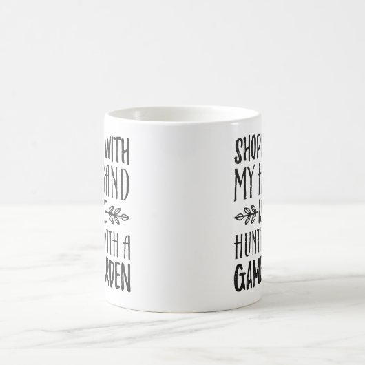 Funny Coffee Mok - Mok voor het winkelen (Center)