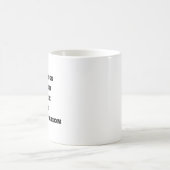 Funny Coffee Mok - Ochtendbeschouwing (Center)