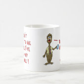 Funny Coffee Mok: Praat niet tegen me Koffiemok (Center)