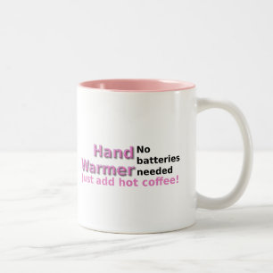 Funny Coffee Mok Quote Hand Warmer