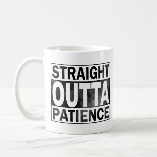 Funny Coffee-Mok, recht openstaande patiënt Koffiemok (Links)