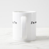 Funny Coffee Mok – Sarcastisch citaat voor 's ocht (Achterkant)