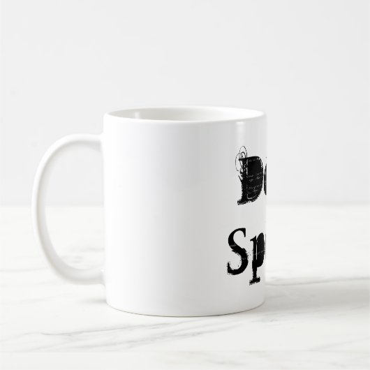 Funny Coffee Mok : Spreek geen prijsopgave (Links)