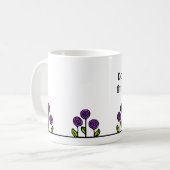 Funny Coffee Mok - Spreek niet tot leeg (Voorkant links)