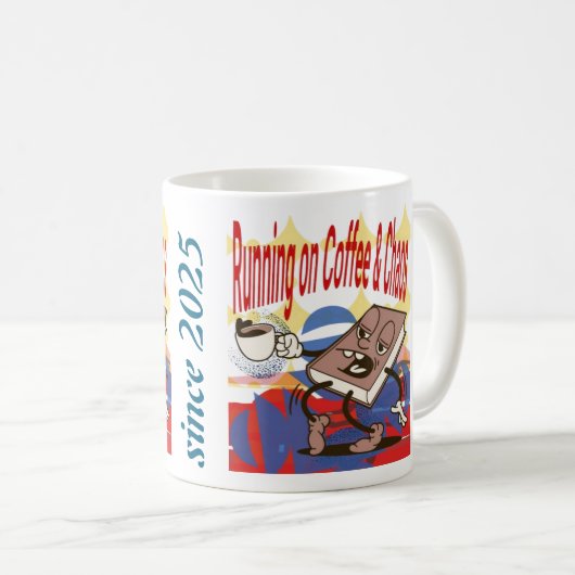 Funny Coffee Mok voor moeders en drukke mensen (Voorkant rechts)