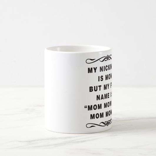 Funny Coffee Mok voor MOM (Center)