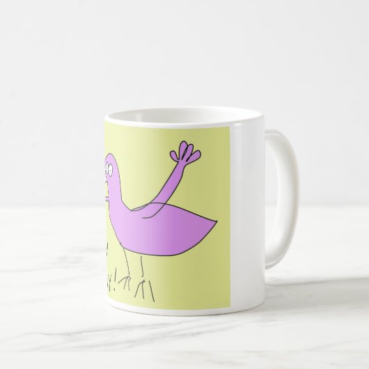 Funny Coffee Mok - Yaayy dinsdag! Coffee Lover (Voorkant rechts)