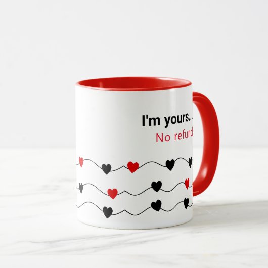 Funny Coffee Mugs Gezegden - Vragenlijsten voor hu Mok (Voorkant rechts)