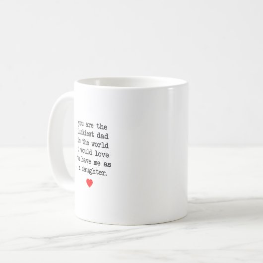 Funny Coffee Mugs, pap Mok, cadeau voor papa. Koffiemok (Voorkant links)