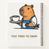 Funny Coffee Notes Book Notitieboek (Achterkant)