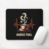 Funny Coffee Nurse Ekg Nurses Energy Caffeine Love Muismat (Met muis)