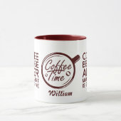 Funny Coffee omdat het Beheer van de Woede duur is Mok (Midden)