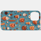 Funny Coffee Pattern Case-Mate iPhone Case (Achterkant (horizontaal))