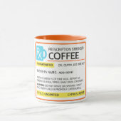 Funny Coffee Prescription Combo Mok (Midden)
