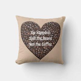 Funny Coffee Quote Kussen