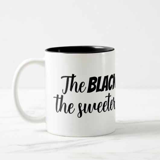 Funny Coffee Quote Mok (Links)