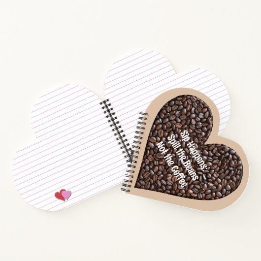 Funny Coffee Quote Notitieboek (Binnen)