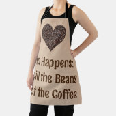 Funny Coffee Quote Schort (Insitu)