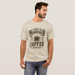 Funny Coffee Quote T-shirt