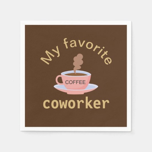 Funny Coffee Servet (Voorkant)
