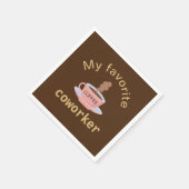 Funny Coffee Servet (Hoek)