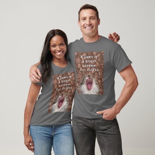 Funny Coffee T Shirt (Unisex)