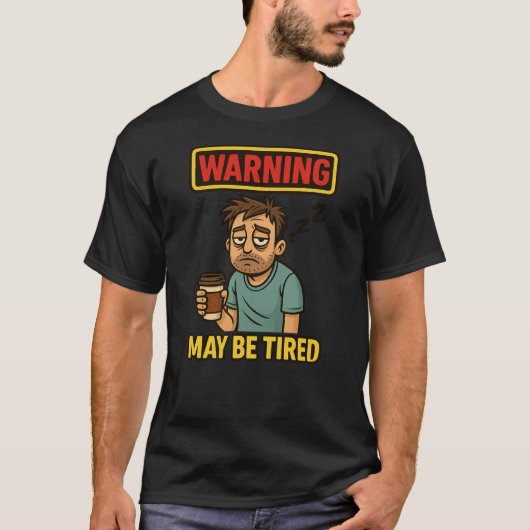 Funny Coffee T-Shirt (Voorkant)
