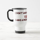 Funny Coffee Travel Mug Reisbeker (Links)