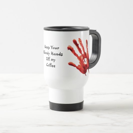 Funny Coffee Travel Mug Reisbeker (Voorkant rechts)