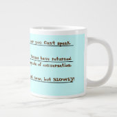 Funny Coffee Wake Up Mok (Rechts)