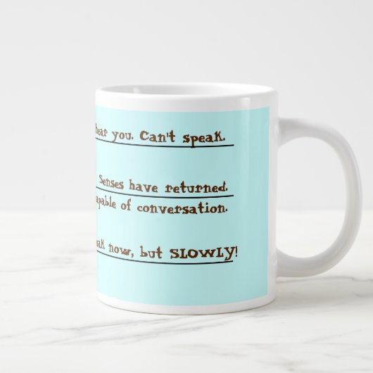 Funny Coffee Wake Up Mok (Rechts)