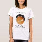 Funny Coffee Whole Latte Woman T-Shirt (Voorkant)